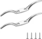 Ouleme 2PK 6" 316 Stainless Steel Dock Cleat Marine Screws Kayak Yacht Flagpole New. Price: $13.99.