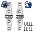 Yusove 4" Stainless Steel Boat Strap Hinges - Heavy Duty Marine Hardware New. Price: $29.99.
