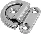 Marine Grade Stainless Steel Folding Pad Eye 1/4" D-ring Tie Down 4-PACK New. Price: $30.40.