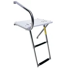 Garelick 19536 Outboard Transom Platform W/telescoping Ladder 2 Steps New. Price: $312.49.