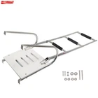 3-STEP Telescoping Boat Ladder Stainless Steel With Platform 2 Handrails New. Price: $107.54.