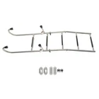 Stainless Steel Folding Ladder Telescoping 400 Lb. Limit For Boats 5 Step New. Price: $83.30.