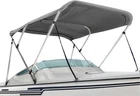 Seal Skin 3 /4 Bow Bimini Top Marine Grade Waterproof Canopy Cover W/ Frame Gray New. Price: $229.99.