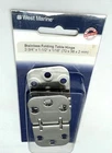 West Marine Stainless Steel Flush Mount Folding Table Hinge 7220270 New. Price: $49.99.