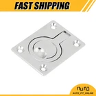 One 62X44MM Boat Floor Locker Hatch Lift Flush Ring Pull Handle Universal New. Price: $18.79.