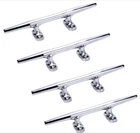 4 Pack 6 Inch Rope Cleat Deck Stainless Steel Open Base Boat Dock New. Price: $32.99.