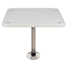 Springfield 16"X28" Rectangle Table Package White Thread-lock Boat 1690107 New. Price: $245.35.