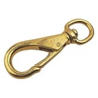 Sea Dog 139133-1 4-1/2" Cast Brass Swivel Eye Boat Snap, Display New. Price: $16.22.