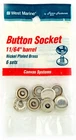 West Marine Button Socket 11/64" Barrel Sets Grade Canvas Fasteners New. Price: $13.50.