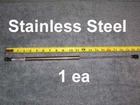 1EA 20 60# Nitro Prop Stainless Steel Liuftsupport Gas Strut Spring Lift New. Price: $29.99.