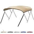 Bimini Boat Canopy 6FT 54-96IN Width 46IN Height Beige Canvas Kemimoto Tops New. Price: $209.99.