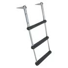 Windline 34-1/2" H Stainless Steel 3-STEP Telescoping Over Swim Platform Ladder New. Price: $232.69.