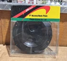 Jr Products 4IN Access / Deck Plate For Rv #31015 Factory Sealed - Black New. Price: $15.00.