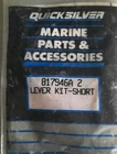 One New 817946A 2 Genuine Mercury Quicksilver Reverse Lock Lever Kit Oem Parts. Price: $49.99.