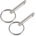 Vturboway 2 Pack Small Quick Release Pin, Diameter 3/16 Inches X 0.95 New. Price: $9.96.