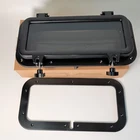 Yaemarine Boat Black Rectangular Porthole Window 15-3/4" X7-7/8" New Box. Price: $49.76.