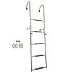 Stainless Steel Folding Ladder Telescoping 400 Lb. Limit 2 STEP+3 New. Price: $83.15.