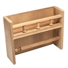 Whitecap Teak Paper Towel Holder W/spice Rack New. Price: $118.64.