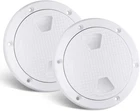 2 Pcs 7 Inch Marine Boat Inspection Hatch Rv Round Deck Plate Access Cover White New. Price: $30.99.