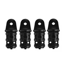 Noblezhu 4PCS Thorn Boat Bimini Fittings Top Cover Cap Eye End Nylon, BLACK-2 New. Price: $14.76.