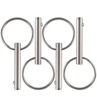 4 Pack Small Quick Release Pin, Diameter 3/16", Usable Length 0.95", Full 316... New. Price: $14.56.