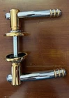 Foresti Suardi 222.A.CD Interior Door Handle Gold/chrome New. Price: $98.00.