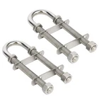 Amarine Made Stainless Steel Boat Stern Bow Eye Tie Down U Bolt 3/8" Dia New. Price: $19.99.