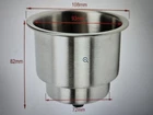 Amarine Made 2PCS Stainless Steel Cup Drink Holder With Drain Boat Rv New. Price: $7.00.