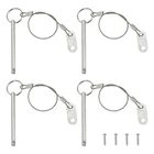 Patikil Quick Release Pin, Diameter 1/4"(6MM), Total Length X 70MM, Silver New. Price: $17.87.
