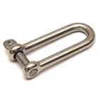 Sea Dog Boat Long D-shackle 147158-1 W/ Screw Pin 5/16 Inch Stainless Steel New. Price: $10.00.