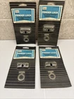 Vtg Sears Roebuck Attwood Keyhole Fender - 4 Pkgs Unopened = 8 Locks New. Price: $20.00.