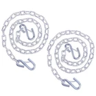 3/16" X 48" Grade 30 Steel Boat Trailer Safety Chain With Spring Clip Hooks 3... New. Price: $26.70.