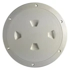 Beckson DP84N O.d. X 7-5/8" I.d. Beige/diamond Abs Screw-out Deck Plate New. Price: $52.93.