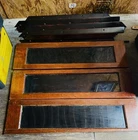 Yachts Boat Trifold Folding Door Window Panel 32 X 26 1/2 Inch Teak & Frame Used. Price: $100.00.