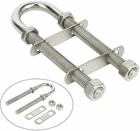 Marine Stainless Steel Stern Bow Eye Tie Down 5" U For Bolt Boat/yacht/kayak New. Price: $14.40.
