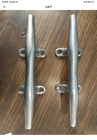 2 Stainless Steel Herreshoff Boat Yacht Dock Deck Line Rope Cleat/cleats 10" Used. Price: $75.00.