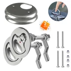 2X Boat Cam Latch, 316 Stainless Steel Marine Hatch Pull With Back Plate, Screws New. Price: $33.27.