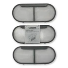 SET(3) Lewmar B5961 Plastic Porthole (11-7/8" X 5") Flyscreen Used. Price: $32.00.
