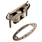 Attwood 66516-1 Marine 6" Inch Stainless Steel Stud Mount Flush Pop-up Cleat New. Price: $99.95.