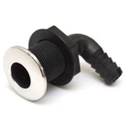 Whitecap Boat 90 Degree Thru Hull S-3808C 3/4 Inch Black Nylon New. Price: $10.00.