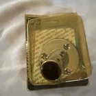 F80-0040-1 Taco Marine 7/8" Bow Rail Zamak 60 Degree Round Base New. Price: $5.00.