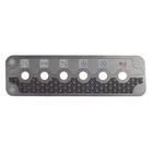 Cruisers Boat Blank Switch Panel V2812500 6-BUTTON Aluminum New. Price: $59.34.