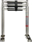 3 Steps Boat Ladder Stainless Steel Telescoping Pontoon Swim Wide New. Price: $49.99.