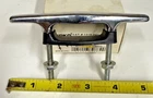 Cleat Chrome 4-1/2" Perko 1316-001-CHR Marine Stud Mount Open Base Boat Yacht New. Price: $17.49.