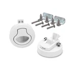 Slam Latch 2'' Flush Pull White Plastic Handle For Hatch Door Cabinet H... New. Price: $23.84.