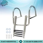 1 Pc 4 Step Stainless Steel Telescoping Boat Ladder With Pedal Hand Railing Usa New. Price: $71.62.