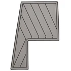 Monterey 278 Ss Boat Non-skid Helm Seat Mat Seadek Gray Black New. Price: $91.39.