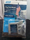 Camco 41972 Marine Pontoon Boat Flagpole Mount For Up 3/4" Damaged Box New. Price: $24.00.