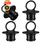 Wenqik 4 Pcs Pvc Boat Drain Plug For 1-1/2" Livewell 1-1/8", Black New. Price: $25.99.