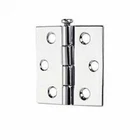 Perko Chrome Plated Butt Removable Pin Hinge 2-1/2" X 1293DP5CHR New. Price: $58.09.